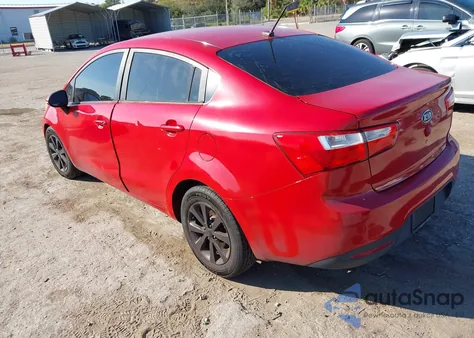 2012 Kia Rio Ex из США, поврежденный, VIN KNADN4A37C6095240